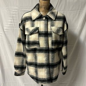 Quilted flannel jacket. Beautiful condition.  Warm and cozy!